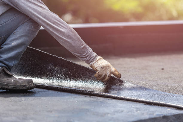 Professional Waterproofing technician working in Clarksville, IN
